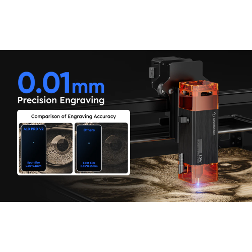 Atomstack A10 Pro V2 lasergraveerplotter 41x38cm | Officiële NL distributeur